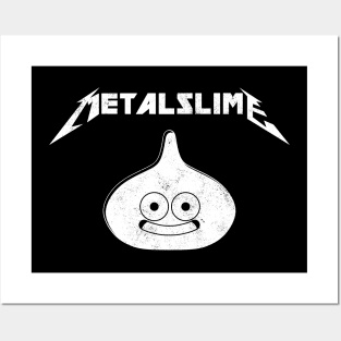 Metal Slime B&W Posters and Art